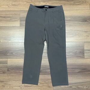 Chrome Men’s Transit Chino Sample Pant in Gray Size 32